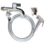 CENTRALE BRICO Robinet design in-two avec douchette et tuyau de 2 mètres