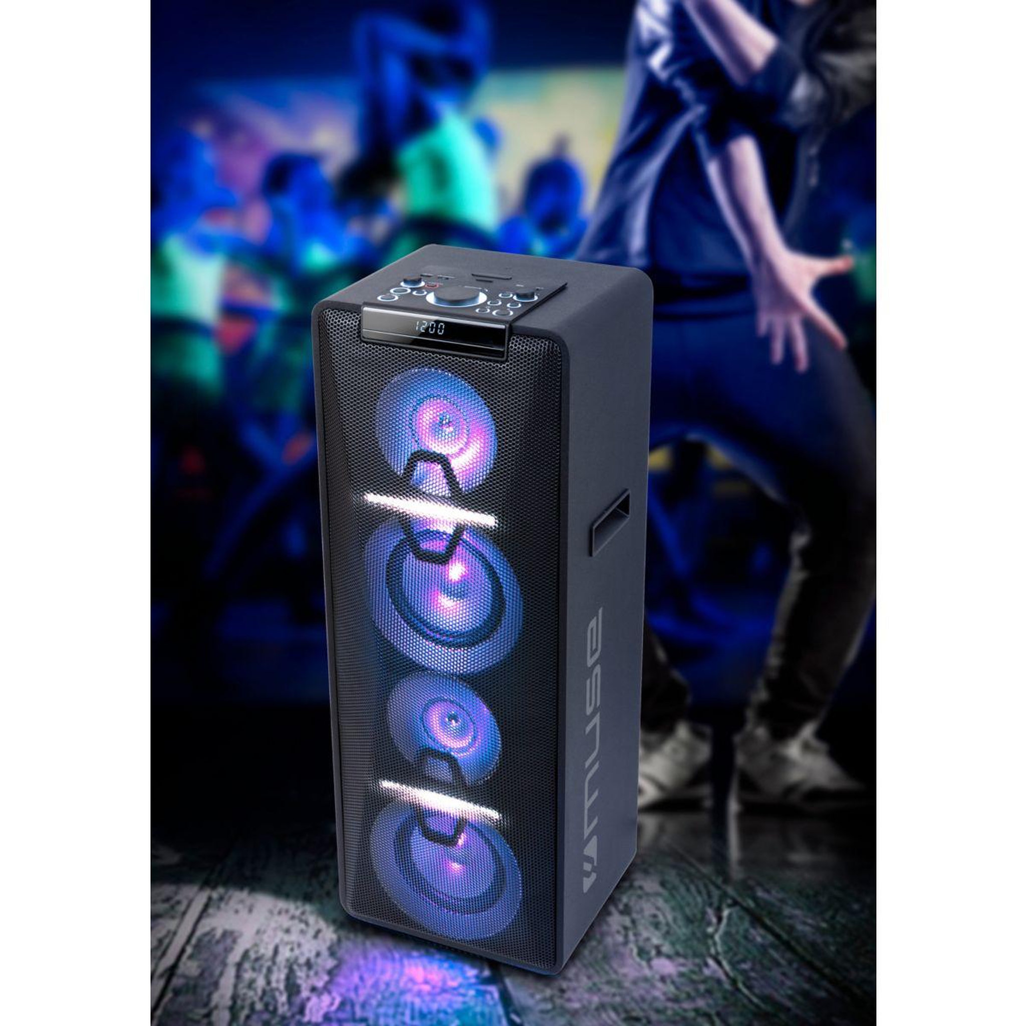 Voir la diapositive 2 : Muse Enceinte sono M-1950 DJ