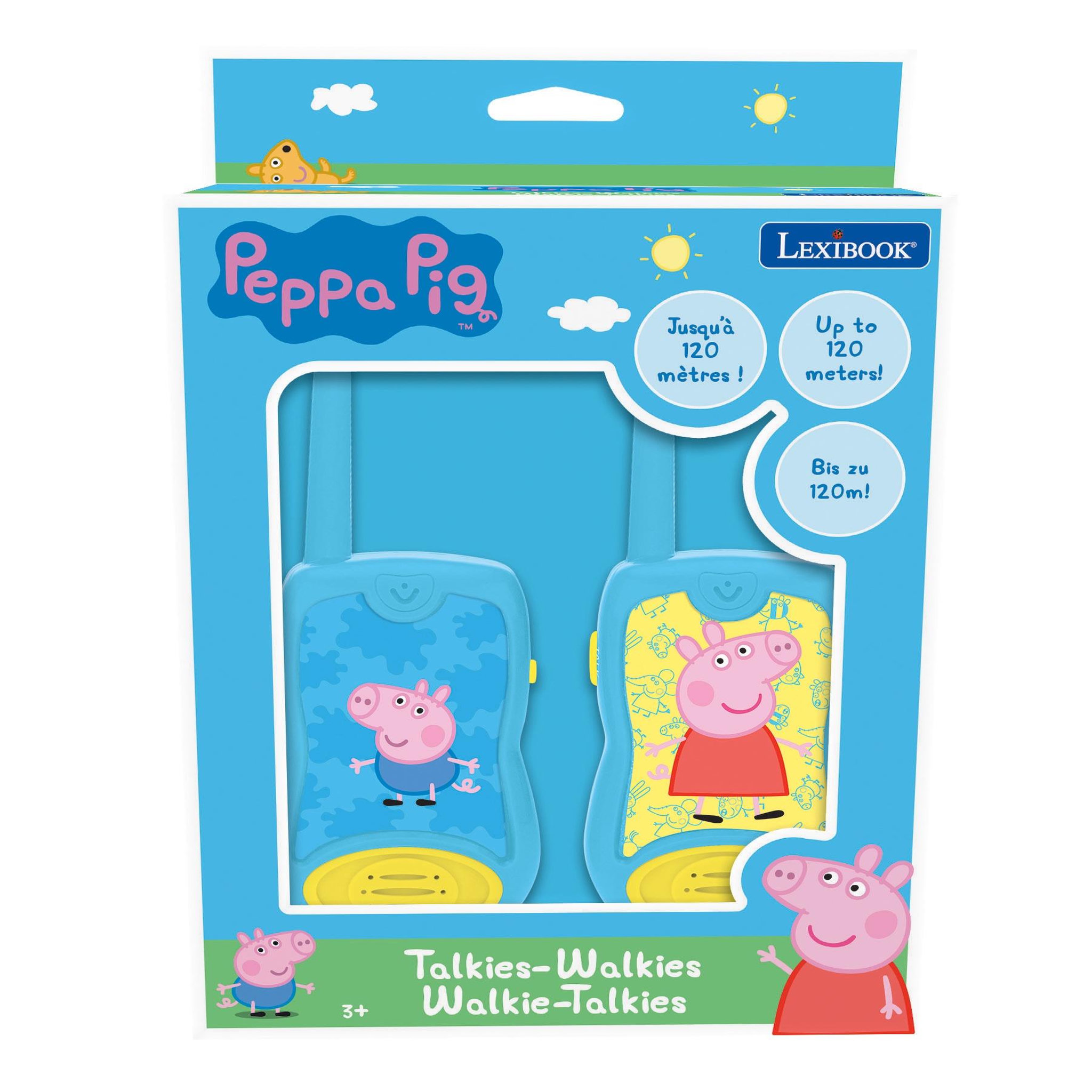 Voir la diapositive 5 : Lexibook Talkies-Walkies Peppa Pig portée 200m