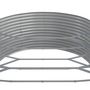 Voir la diapositive 5 : VIDAXL Lit sureleve de jardin Acier enduit de poudre Argente