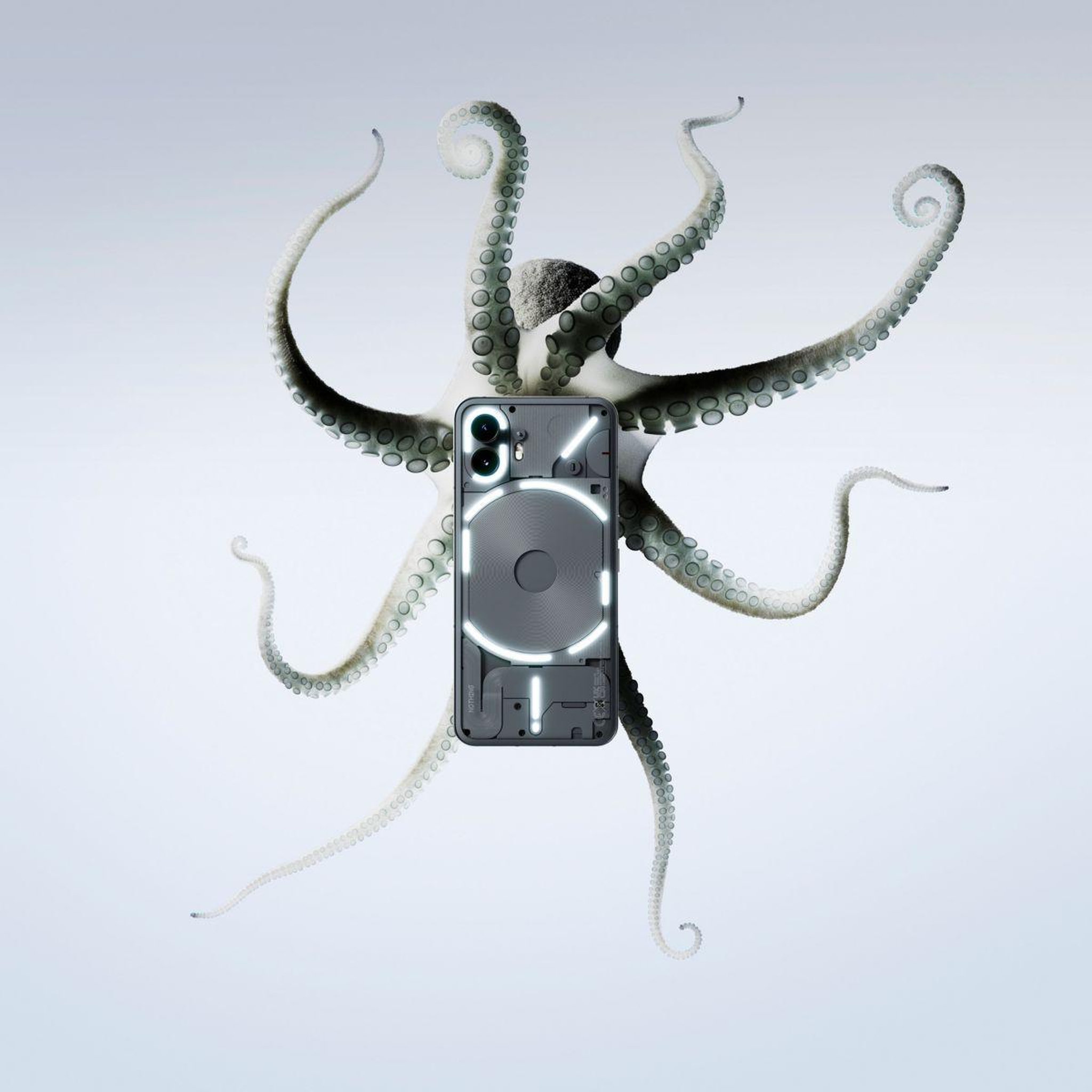 Voir la diapositive 2 : NOTHING Smartphone Phone (2) 12/256Gb Gris