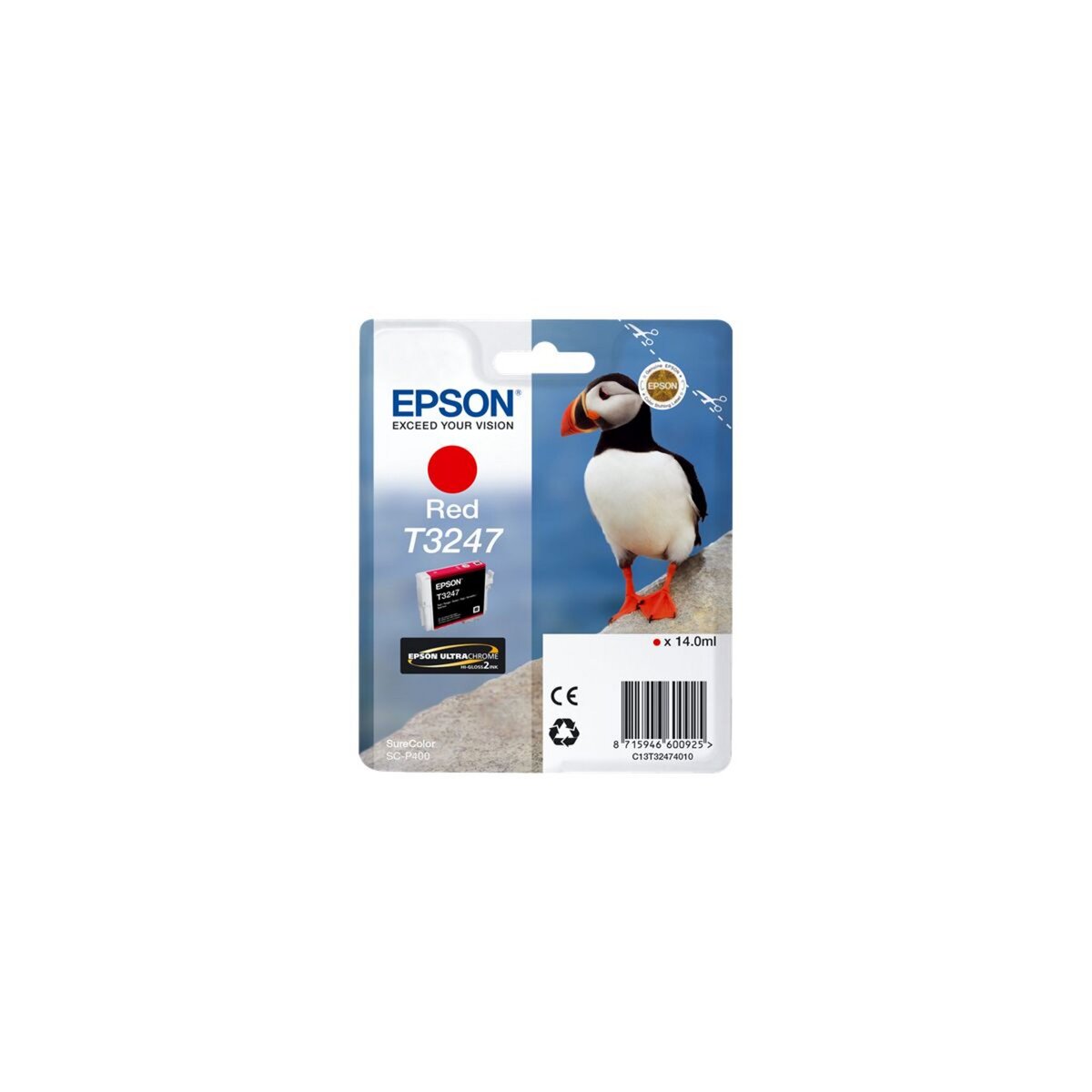 Epson Cartouche d'encre Cartouche Rouge SC-P400