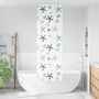 Voir la diapositive 2 : VIDAXL Store enrouleur de douche 70x240 cm largeur du tissu 66 cm