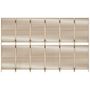 Voir la diapositive 5 : VIDAXL Cloison de separation 6 panneaux beige resine tressee