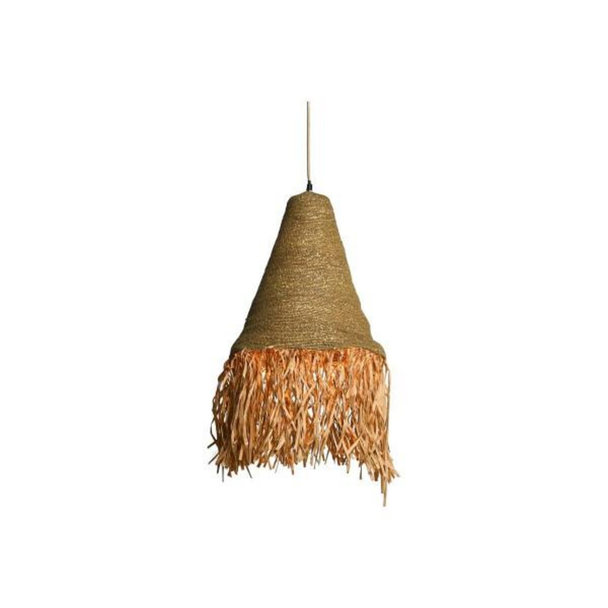 MARKET24 Suspension DKD Home Decor Naturel Fer 50 W Jute (44 x 44 x 67 cm)