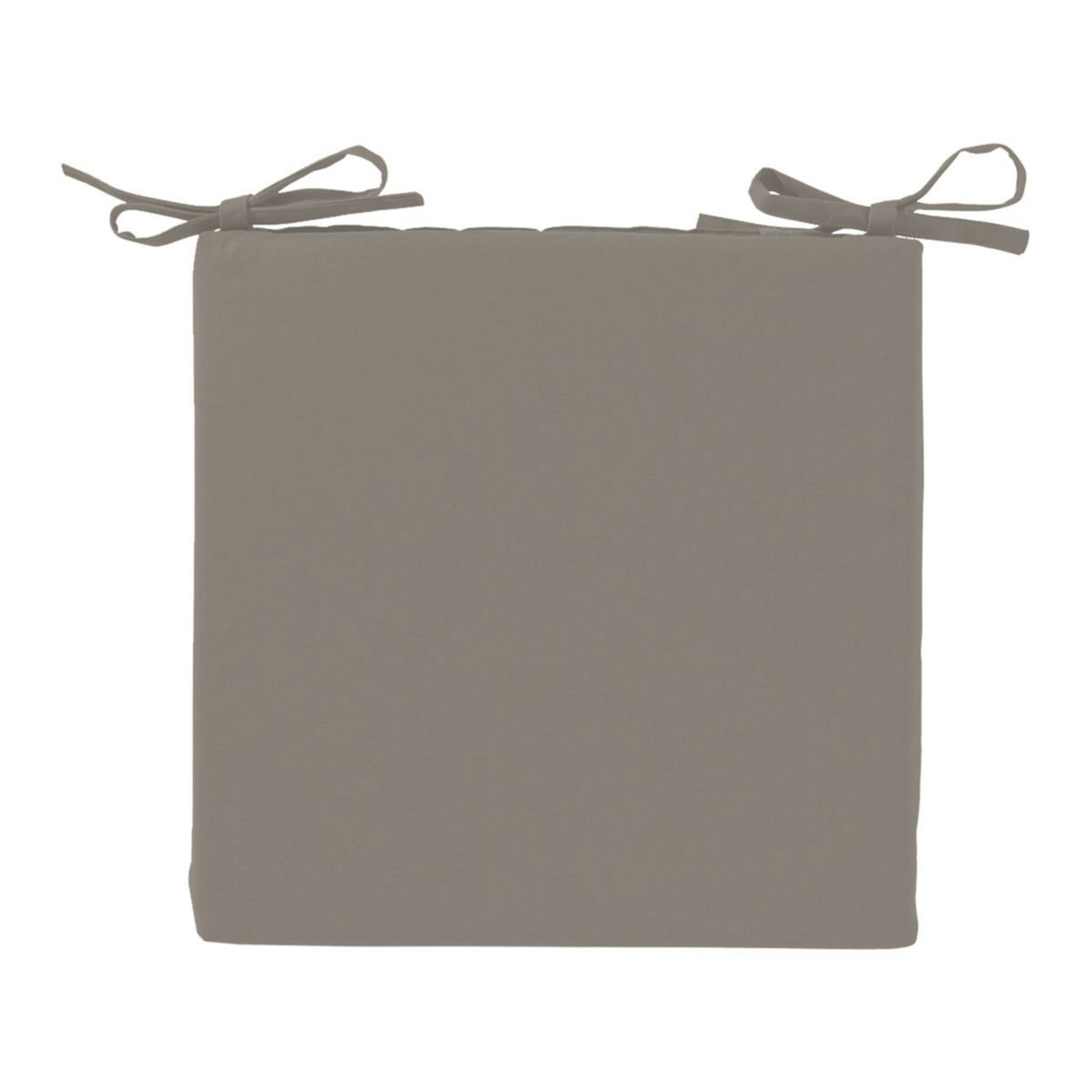 plate unie en coton à nouettes