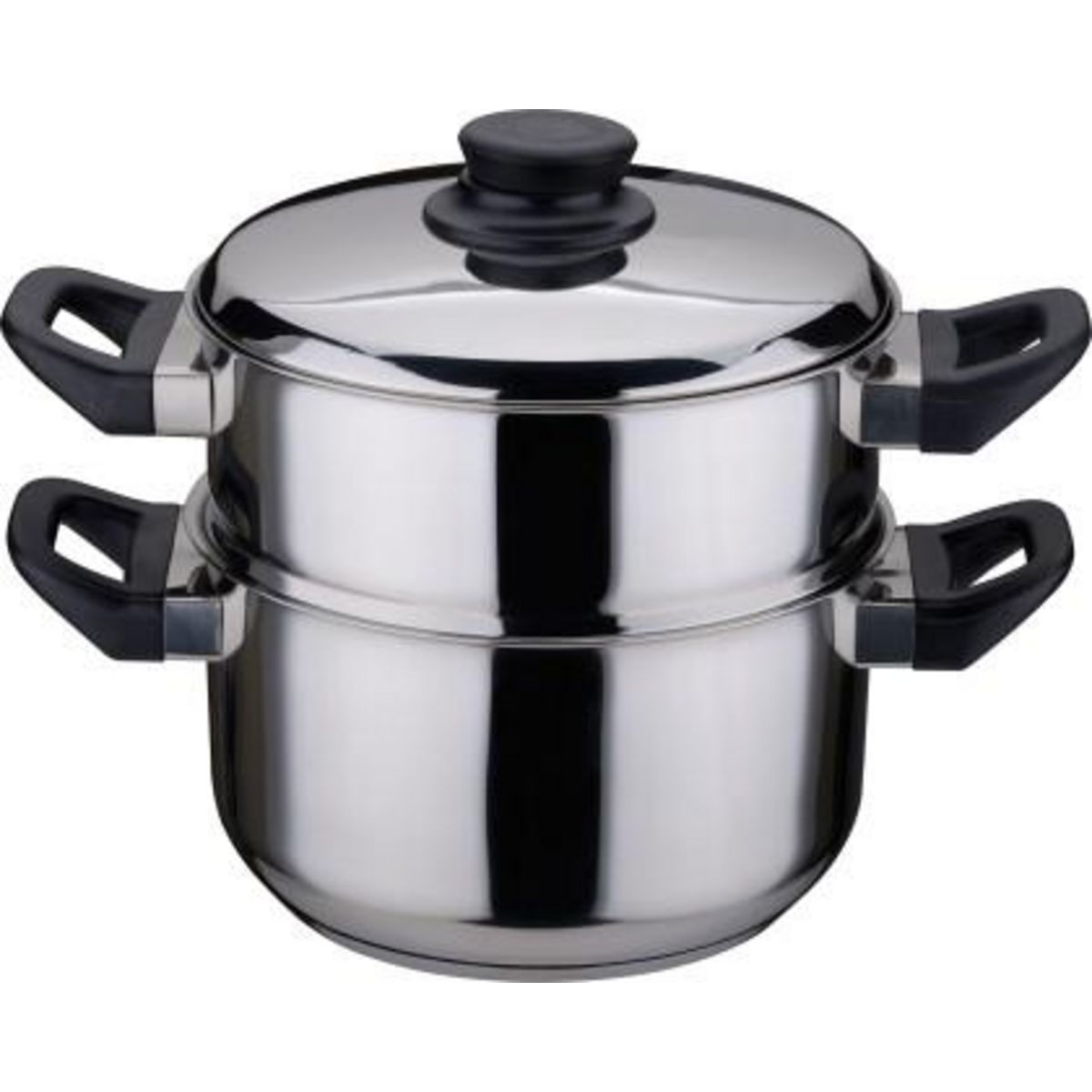 BAUMALU Combi vapeur 24 cm + passoire