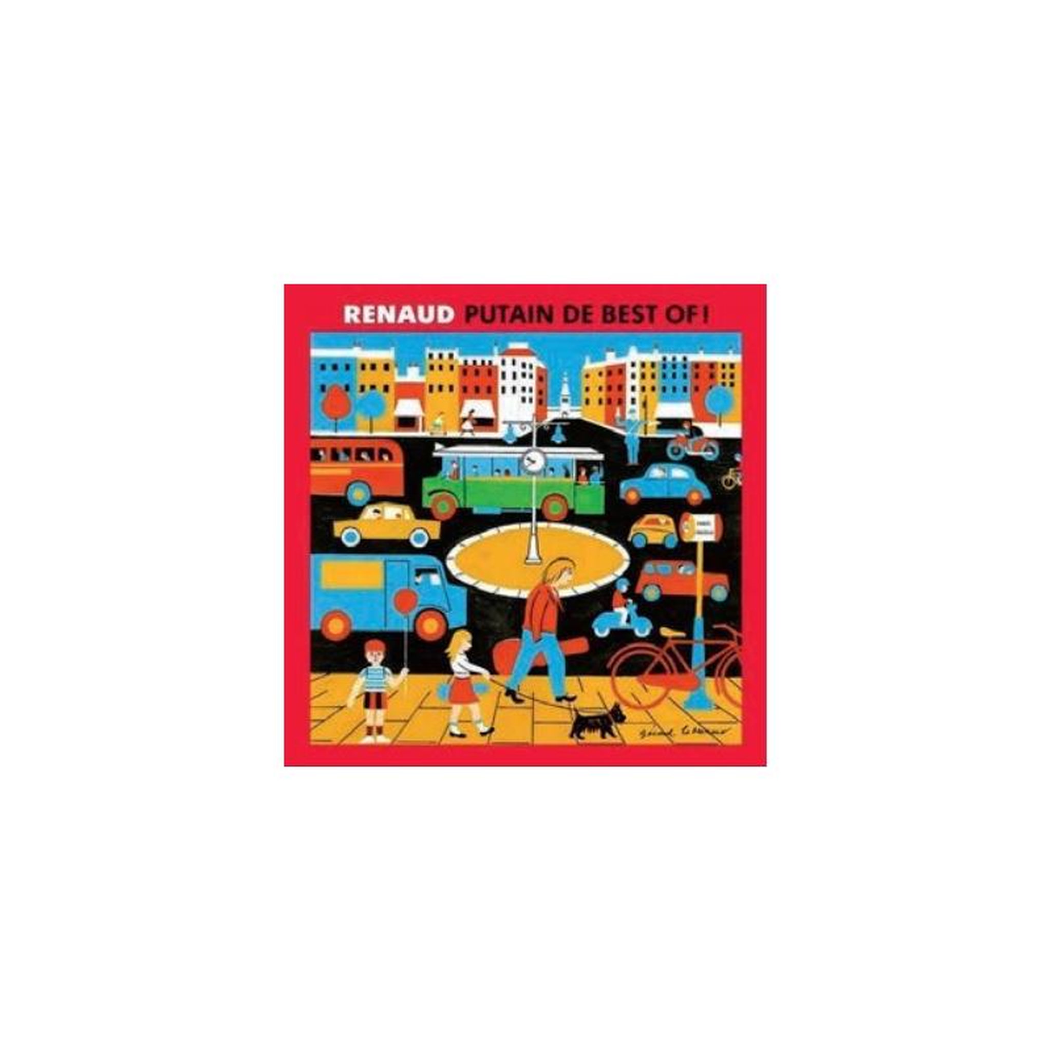Renaud - putain de best of! Vinyle 33t 1 lp standard edition
