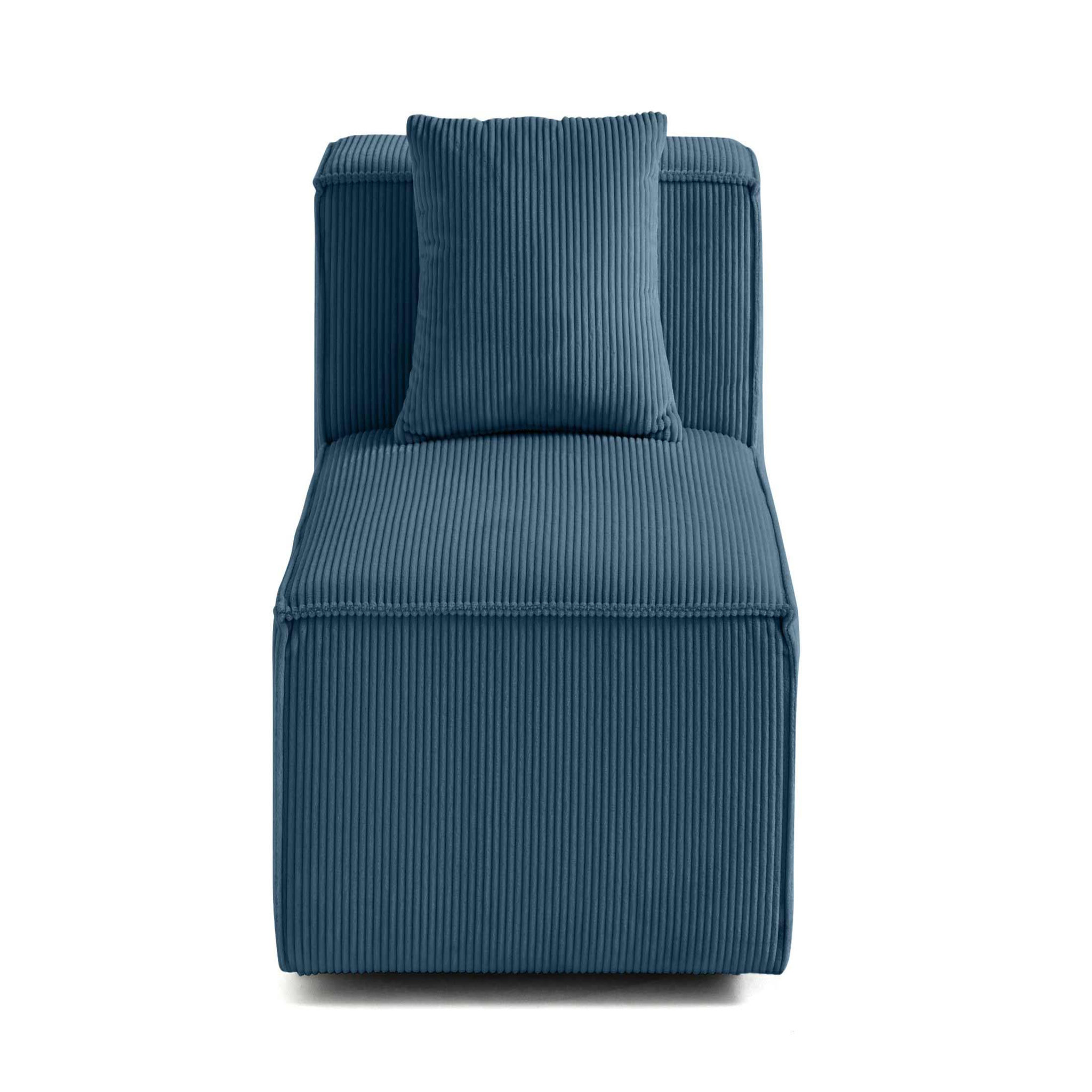 Voir la diapositive 1 : BEST MOBILIER Arty - module d'assise - en velours côtelé