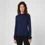 Voir la diapositive 1 : INEXTENSO Pull bleu marine femme