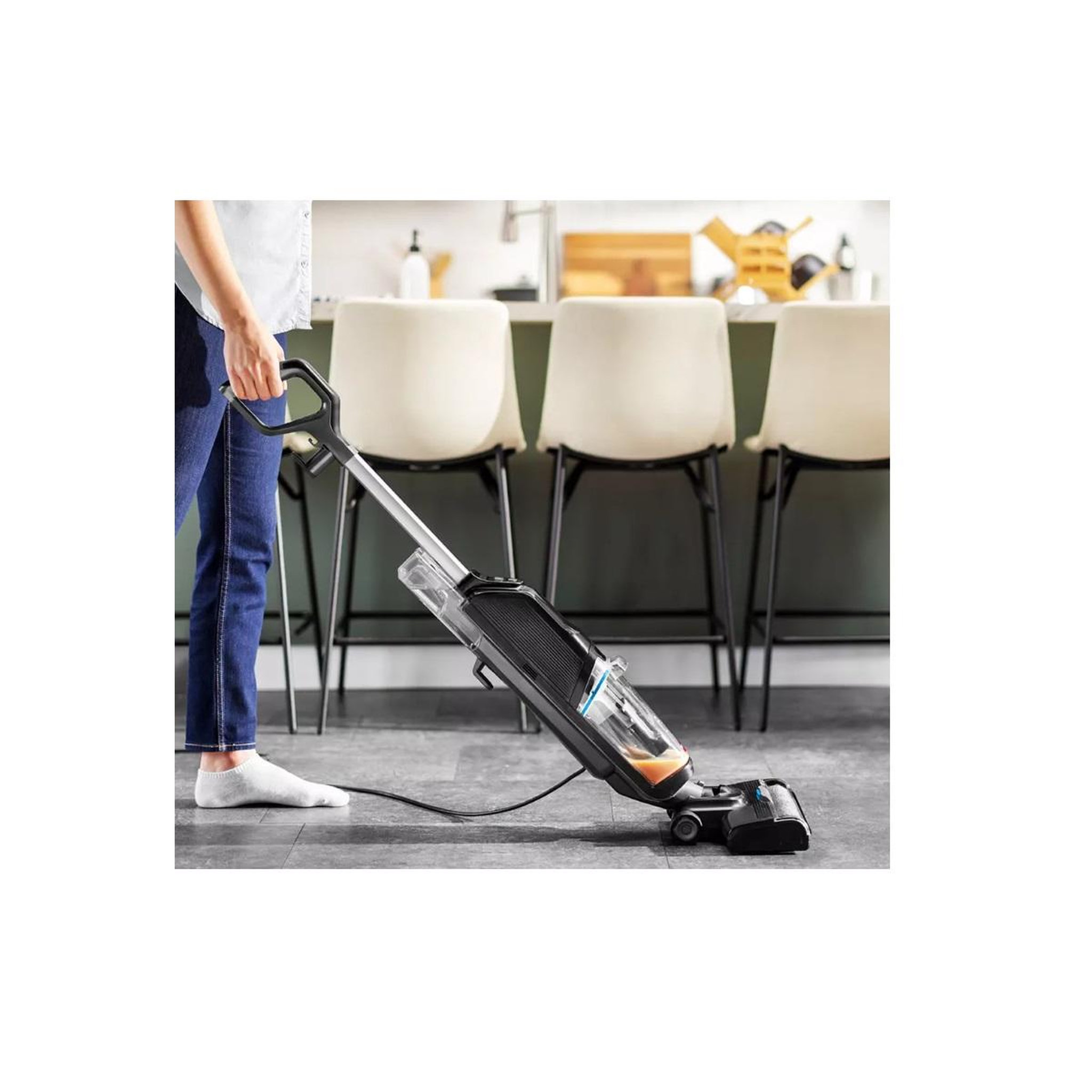 Voir la diapositive 2 : BISSELL Aspirateur laveur sur secteur 340w noir - 3847n