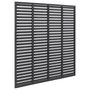 Voir la diapositive 3 : VIDAXL Cloture a persiennes WPC 180x180 cm gris