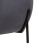 Voir la diapositive 3 : TOILINUX 2 Tabourets design velours Calabaza