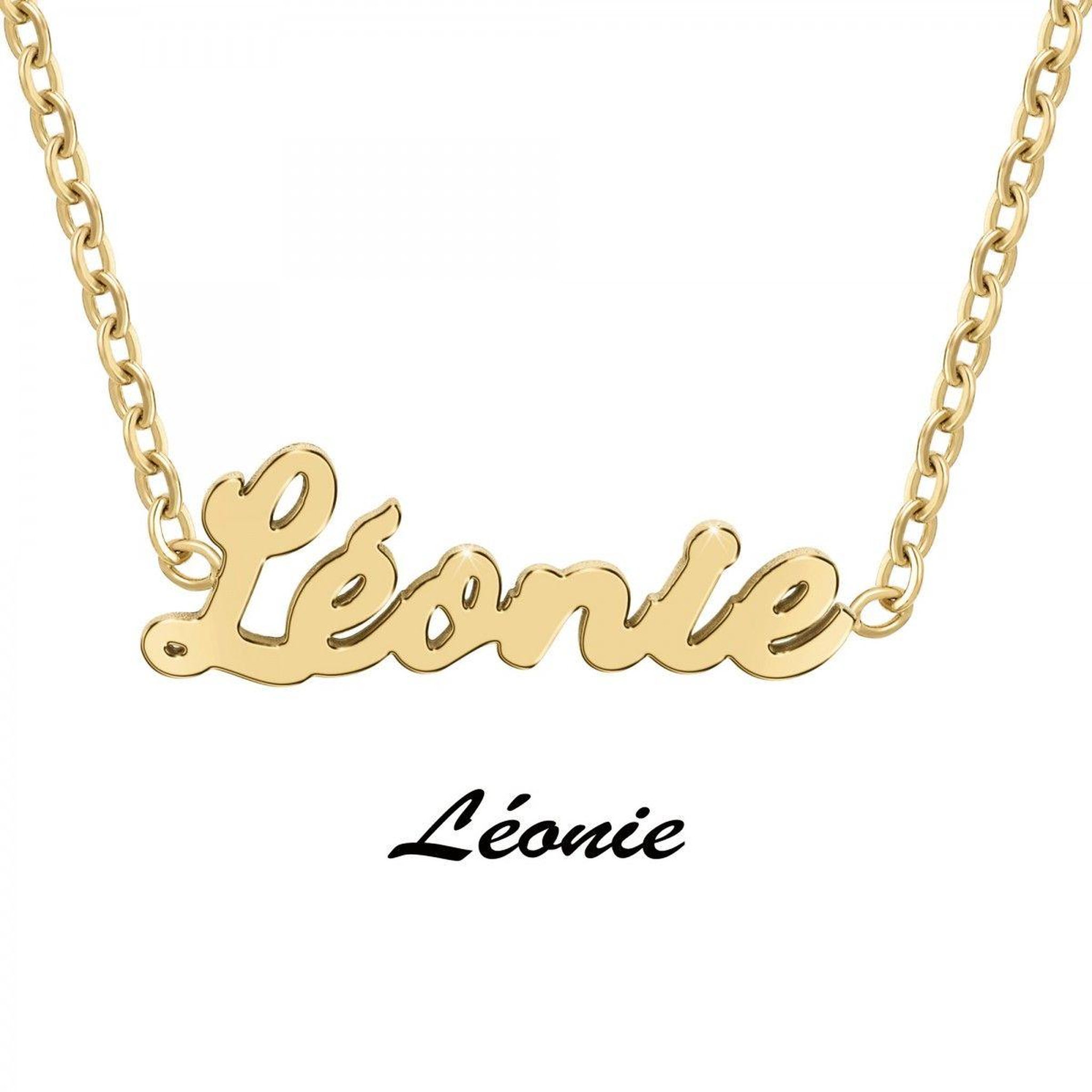 Voir la diapositive 3 : SC CRYSTAL Léonie - Collier prénom