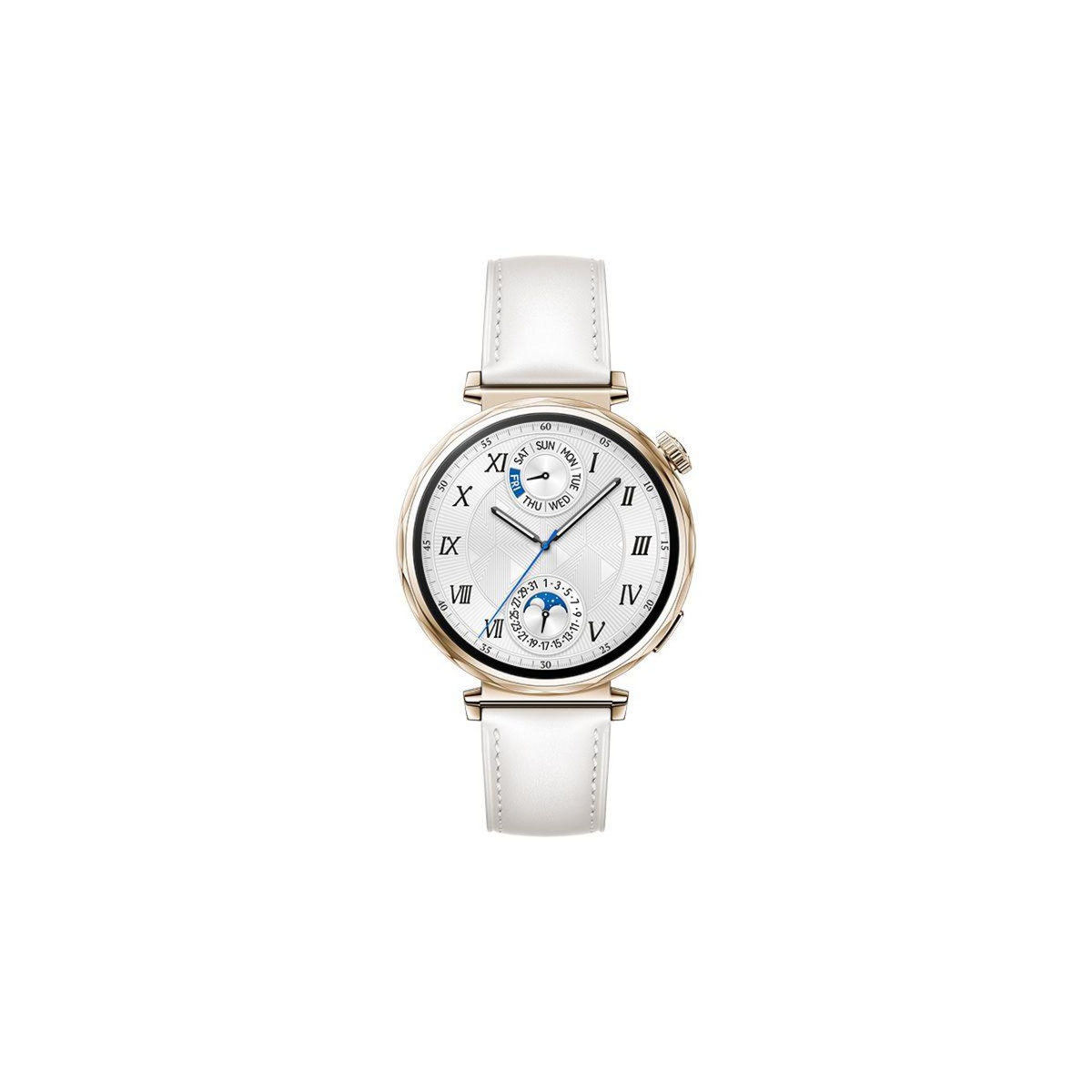 HUAWEI Montre connectée Watch GT5 41mm Cuir Blanc