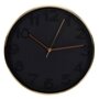 Paris Prix Horloge Murale  Gold  30cm Noir & Cuivre
