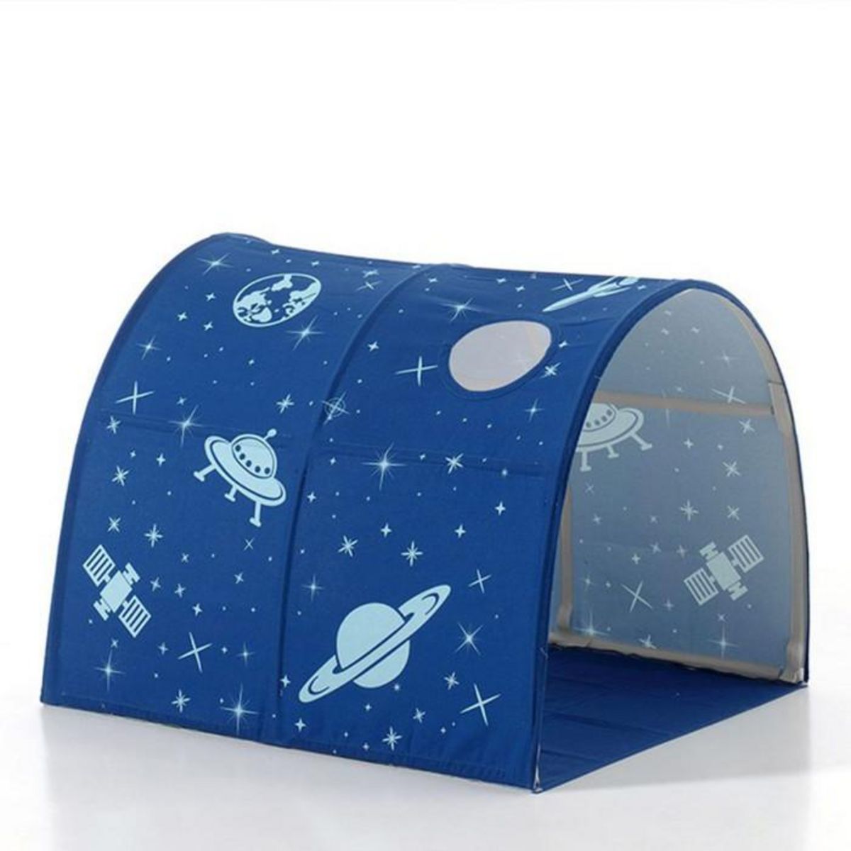 Paris Prix Pack - Lit Enfant, Tente & Tunnel  Pino Astronaute II  Naturel