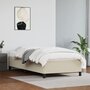 Voir la diapositive 2 : VIDAXL Cadre de lit sans matelas creme 90x200 cm similicuir
