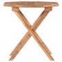 Voir la diapositive 2 : VIDAXL Table pliable de jardin 45x45x45 cm Bois de teck solide