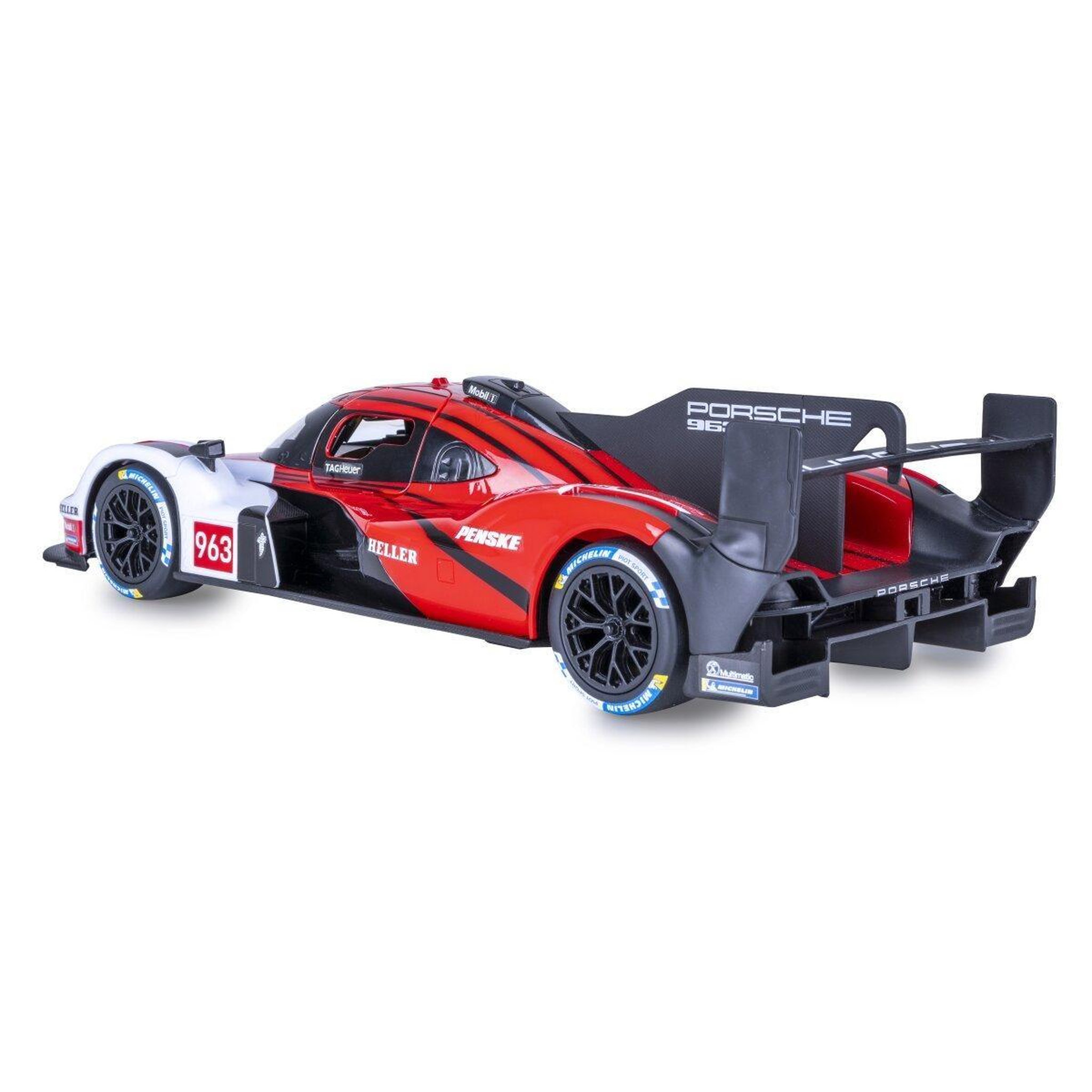 Voir la diapositive 2 : Jamara Voiture télécommandée porsche 963 lmdh 1:14 rouge 2,4ghz porte manuelle