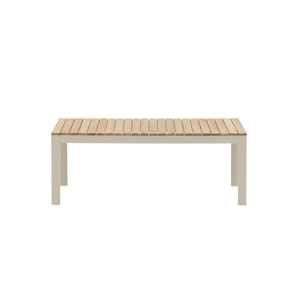 Paris Prix Table Basse de Jardin  Brasilia  120cm Naturel & Beige