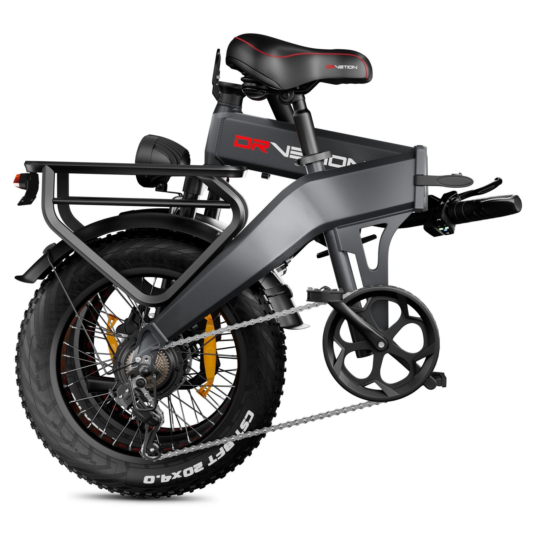 Voir la diapositive 2 : DRVETION Vélo électrique pliable drvetion bt20, fatbike, batterie samsung 48v 14ah