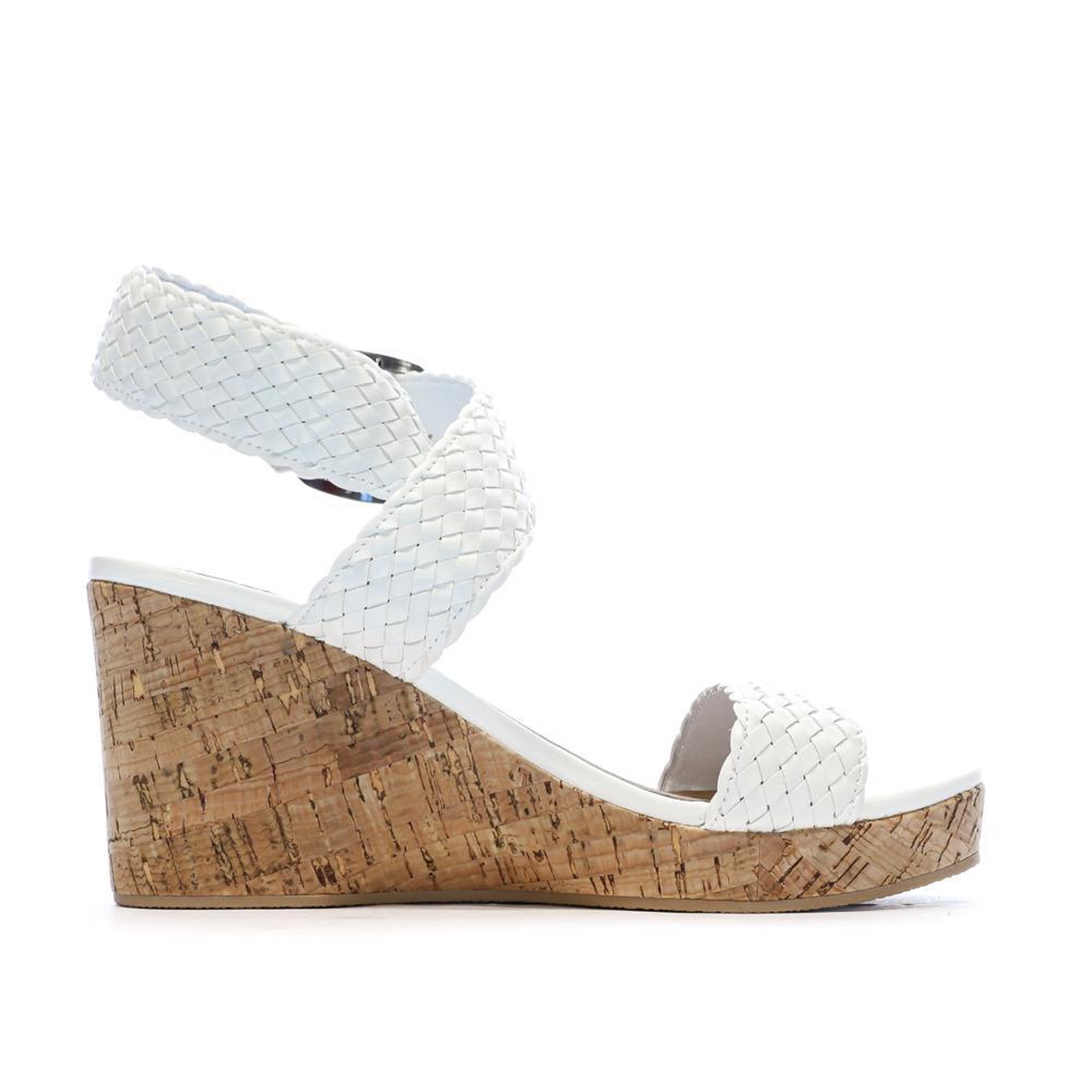 Voir la diapositive 2 : CHATTAWAK Sandales Blanc Femme Chattawak Summer