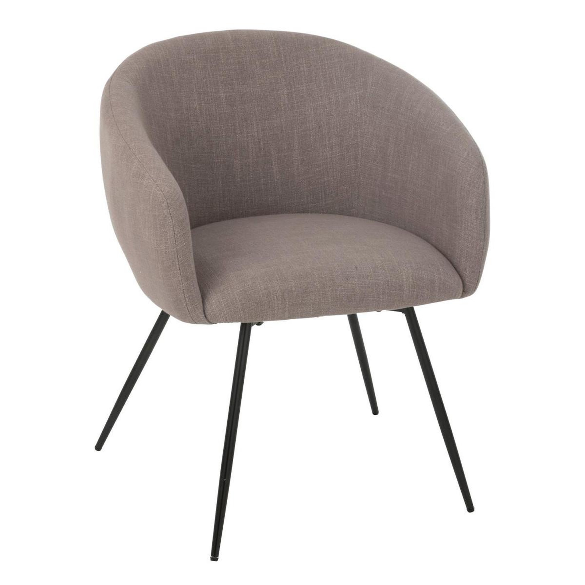 J-LINE Chaise design  wales  75cm taupe