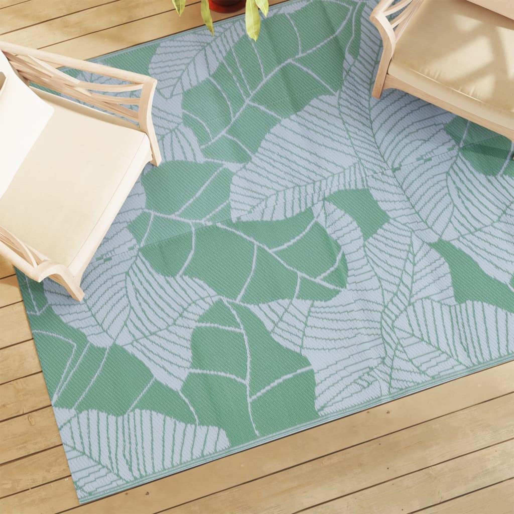 VIDAXL Tapis d'exterieur ARAKIL vert 160 x 230 cm PP