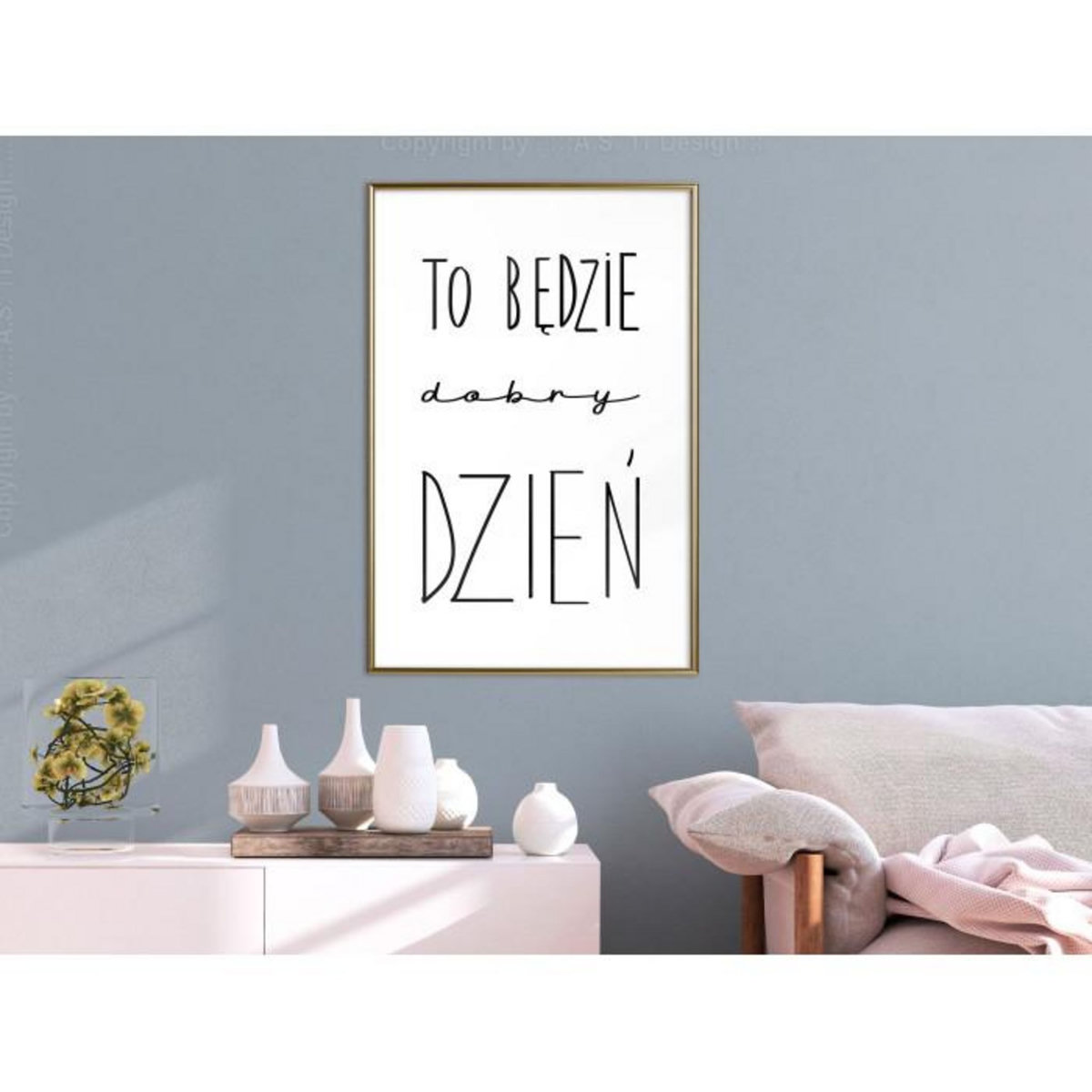 Paris Prix Affiche Murale Encadrée  Good Day