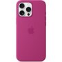Voir la diapositive 3 : APPLE Coque iPhone 16 Pro Max Fuchsia MagSafe silic