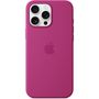Voir la diapositive 3 : APPLE Coque iPhone 16 Pro Max Fuchsia MagSafe silic