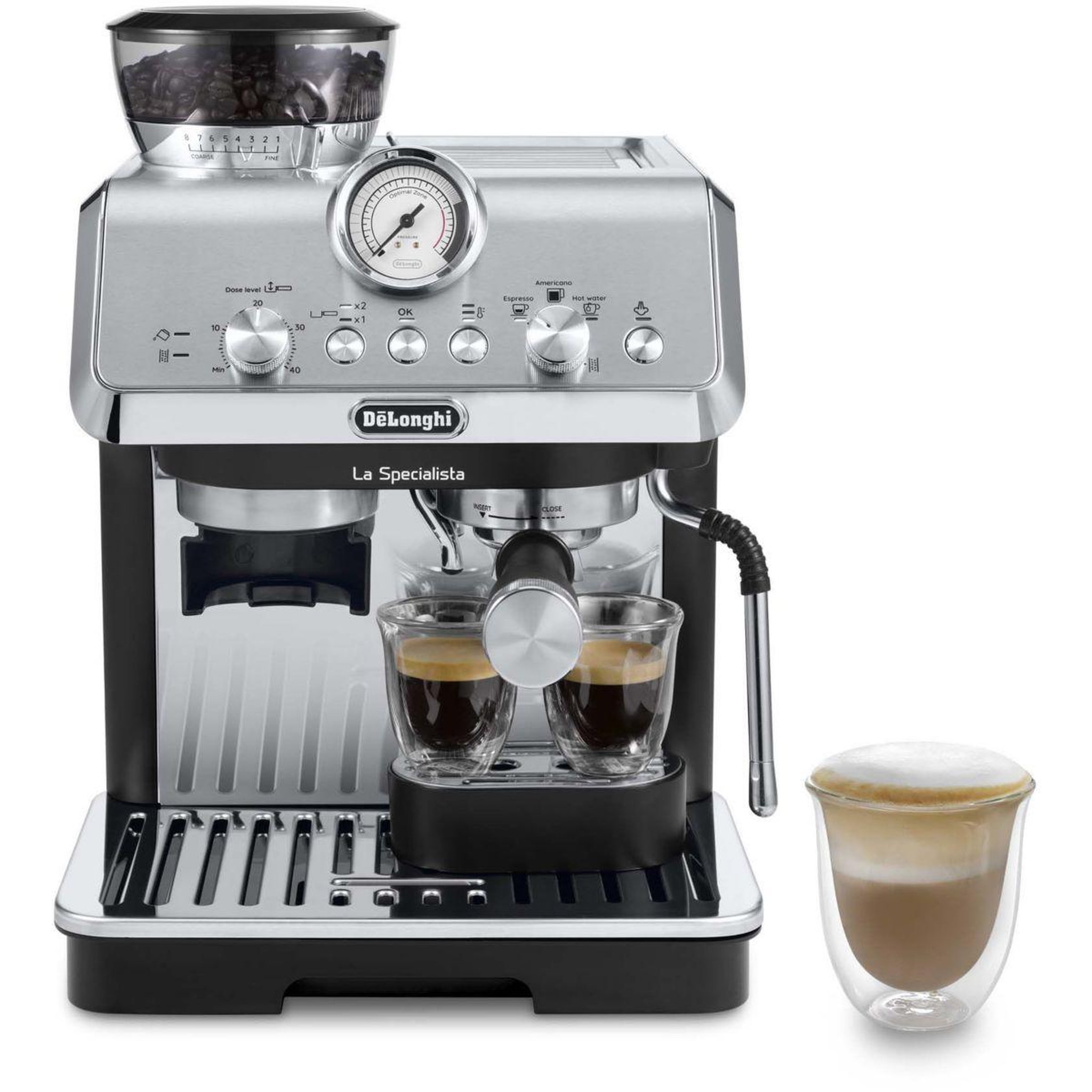 DELONGHI Machine à expresso specialista arte ec9155.mb inox