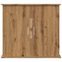 Voir la diapositive 4 : VIDAXL Support d aquarium chêne artisanal 81x36x73 cm bois ingénierie