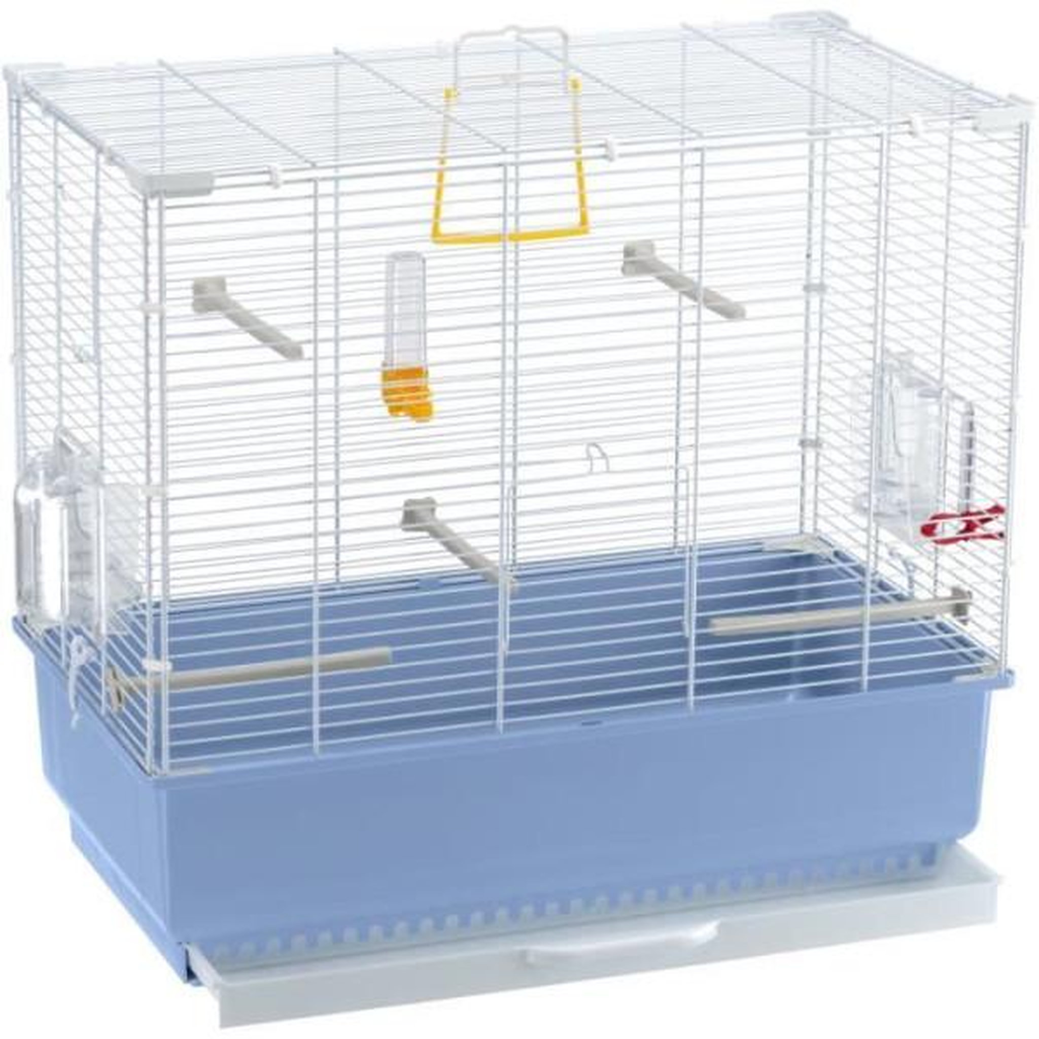 Voir la diapositive 5 : Ferplast Cage canaris - FERPLAST - PIANO 4 - 59 x 33 x 55 cm - Blanc
