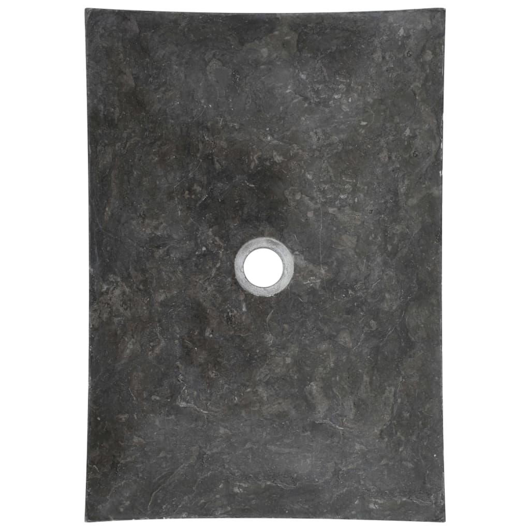Voir la diapositive 5 : VIDAXL Lavabo 50 x 35 x 12 cm Marbre Noir