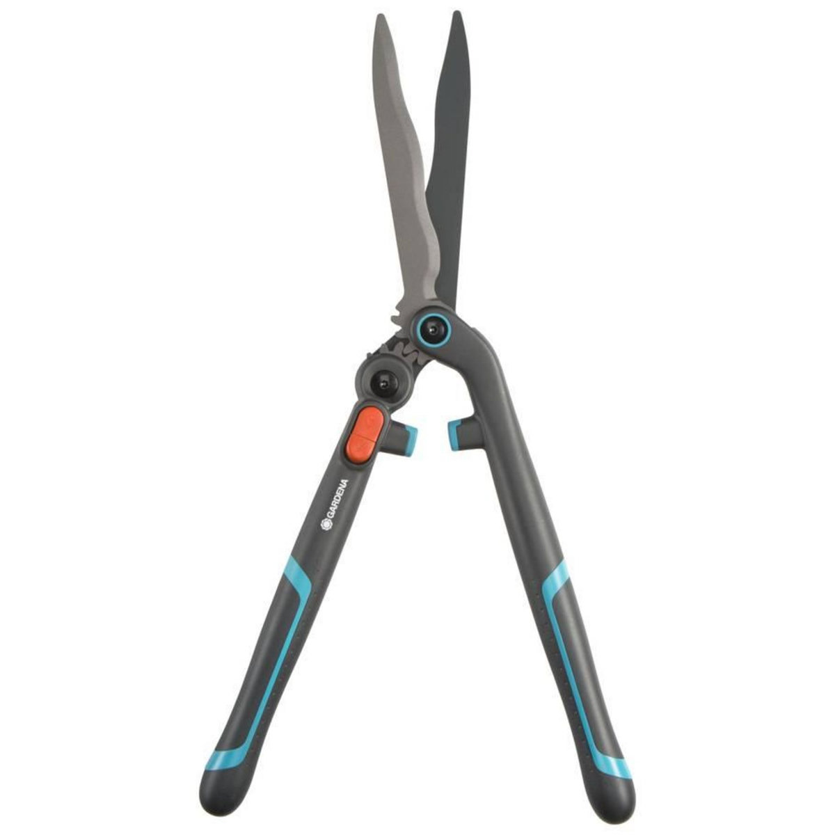 Gardena Cisaille à Haies 2en1 EnergyCut - crémaillère double - lames ondulées anti-adhérentes - coupe: 23 cm