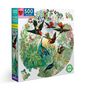 Voir la diapositive 3 : Eeboo Puzzle Eeboo Colibris Rond 500 pièces