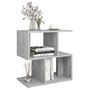 Voir la diapositive 4 : VIDAXL Table de chevet gris beton 50x30x51,5 cm bois d'ingenierie