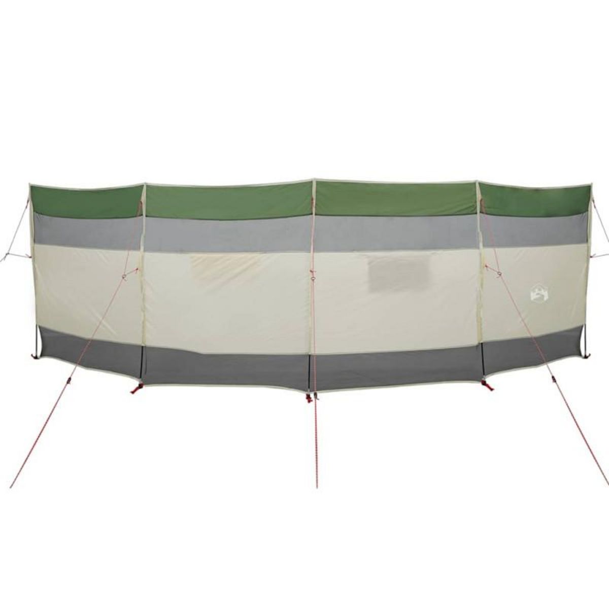 VIDAXL Brise vent de camping vert 510x153 cm imperméable
