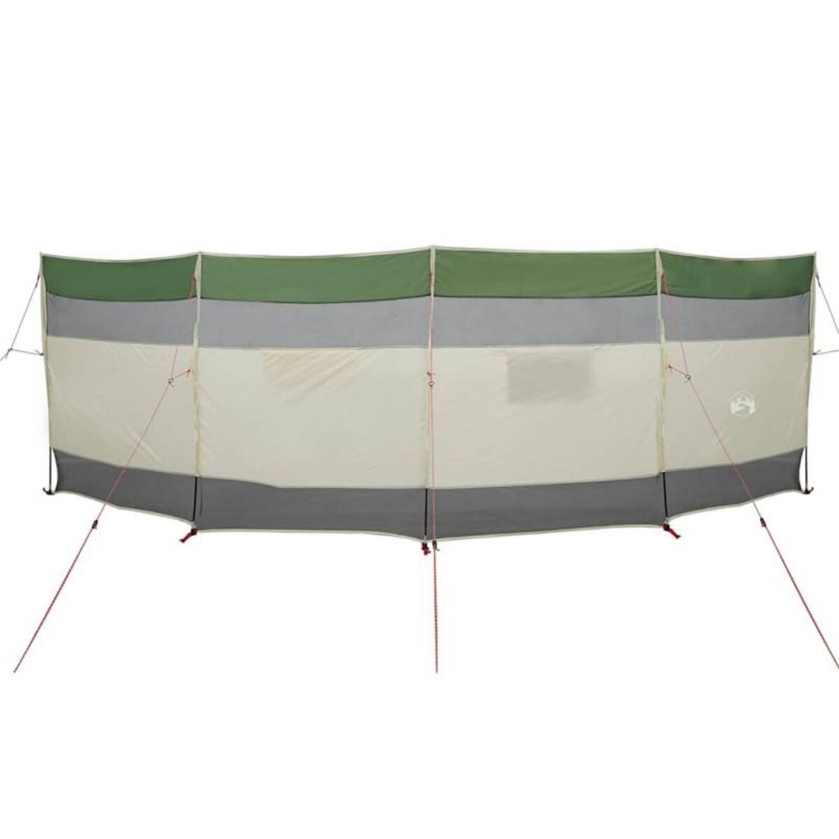 VIDAXL Brise vent de camping vert 510x153 cm imperméable