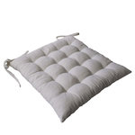 TOILINUX Galette de chaise DUNE. Coloris disponibles : Gris, Beige