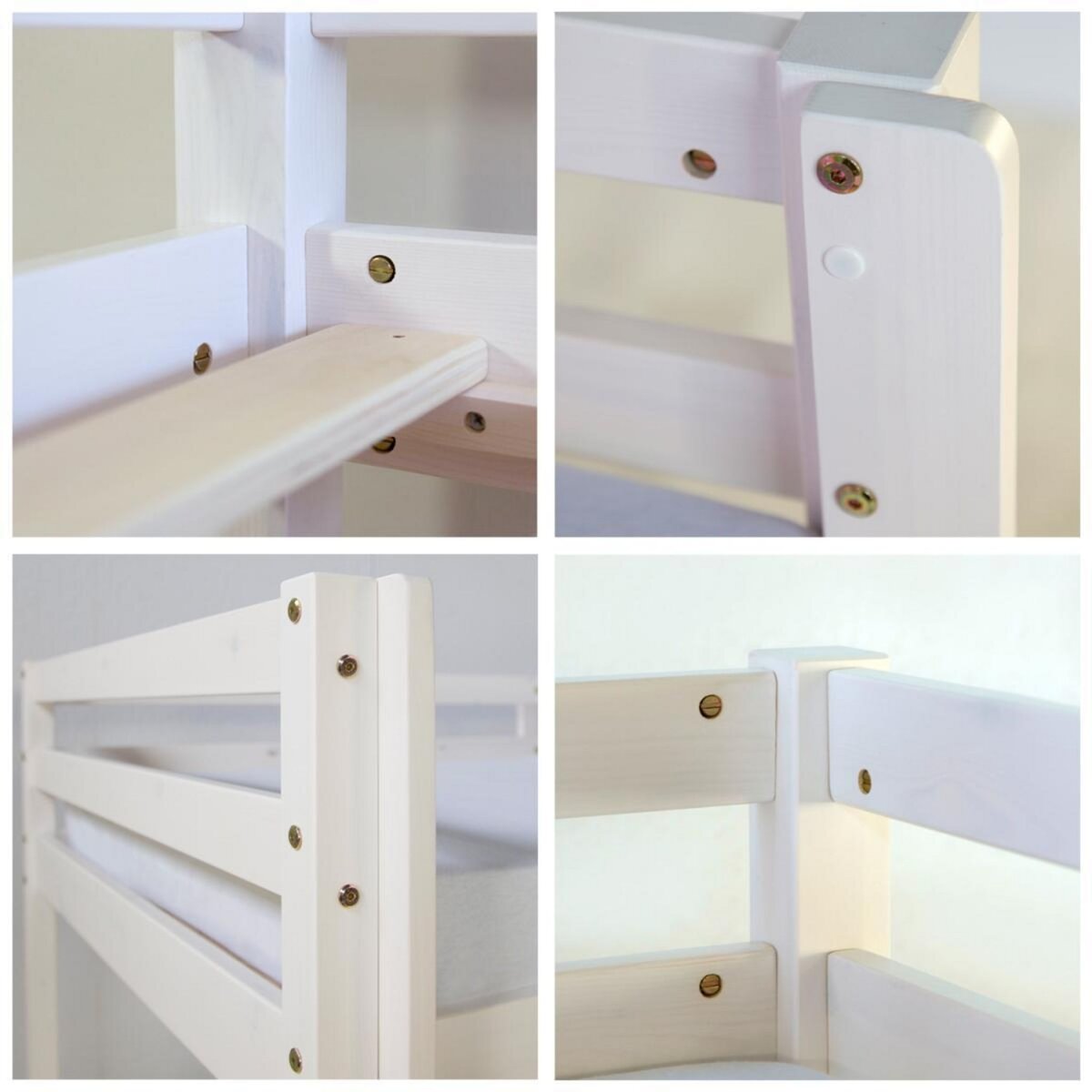 HomeStyle4U Lit mezzanine avec Tunnel Tour Toboggan Rideau Pirate Noir 90x200