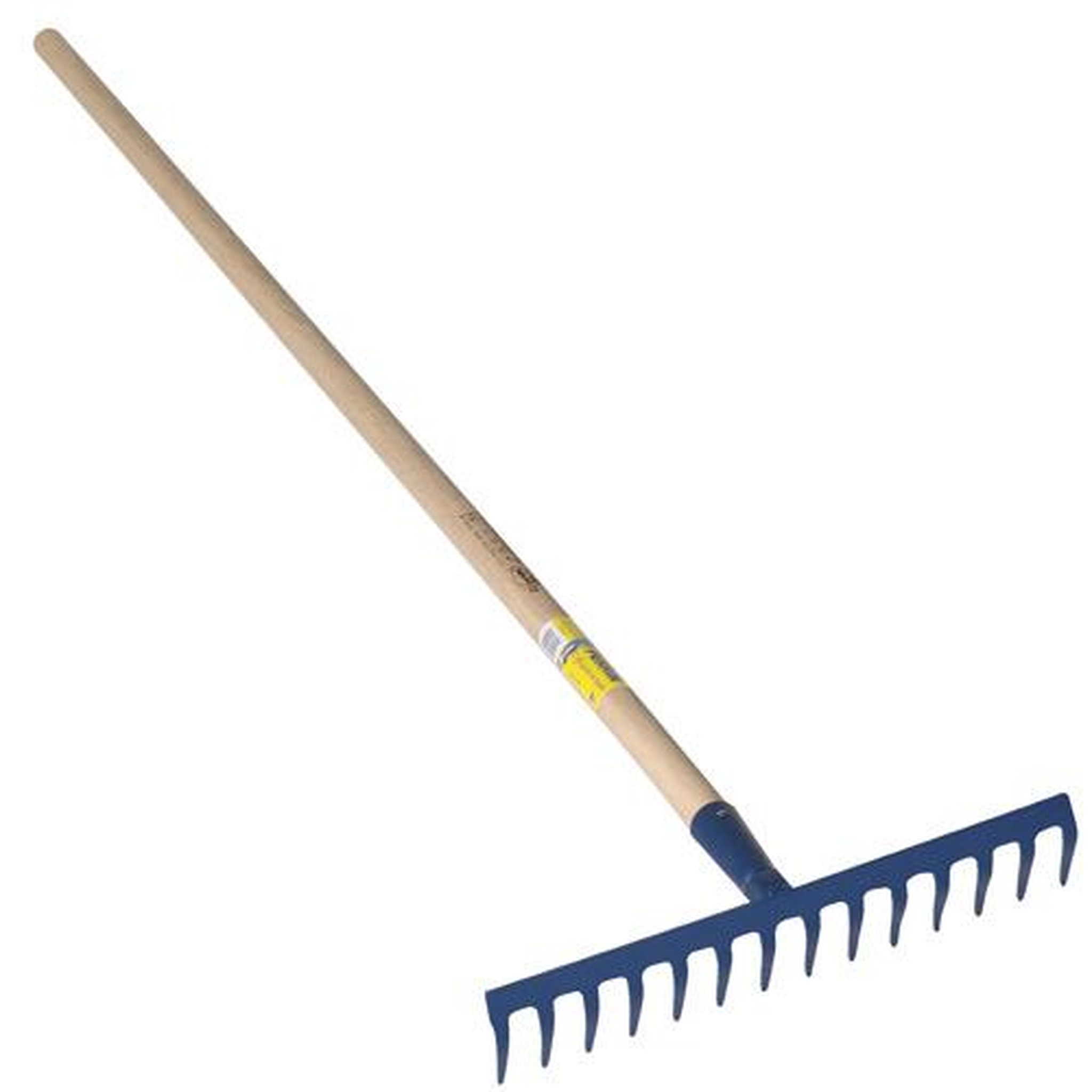 OUTILS PERRIN Râteau 14 dents courbes emmanché 1,65m soudé