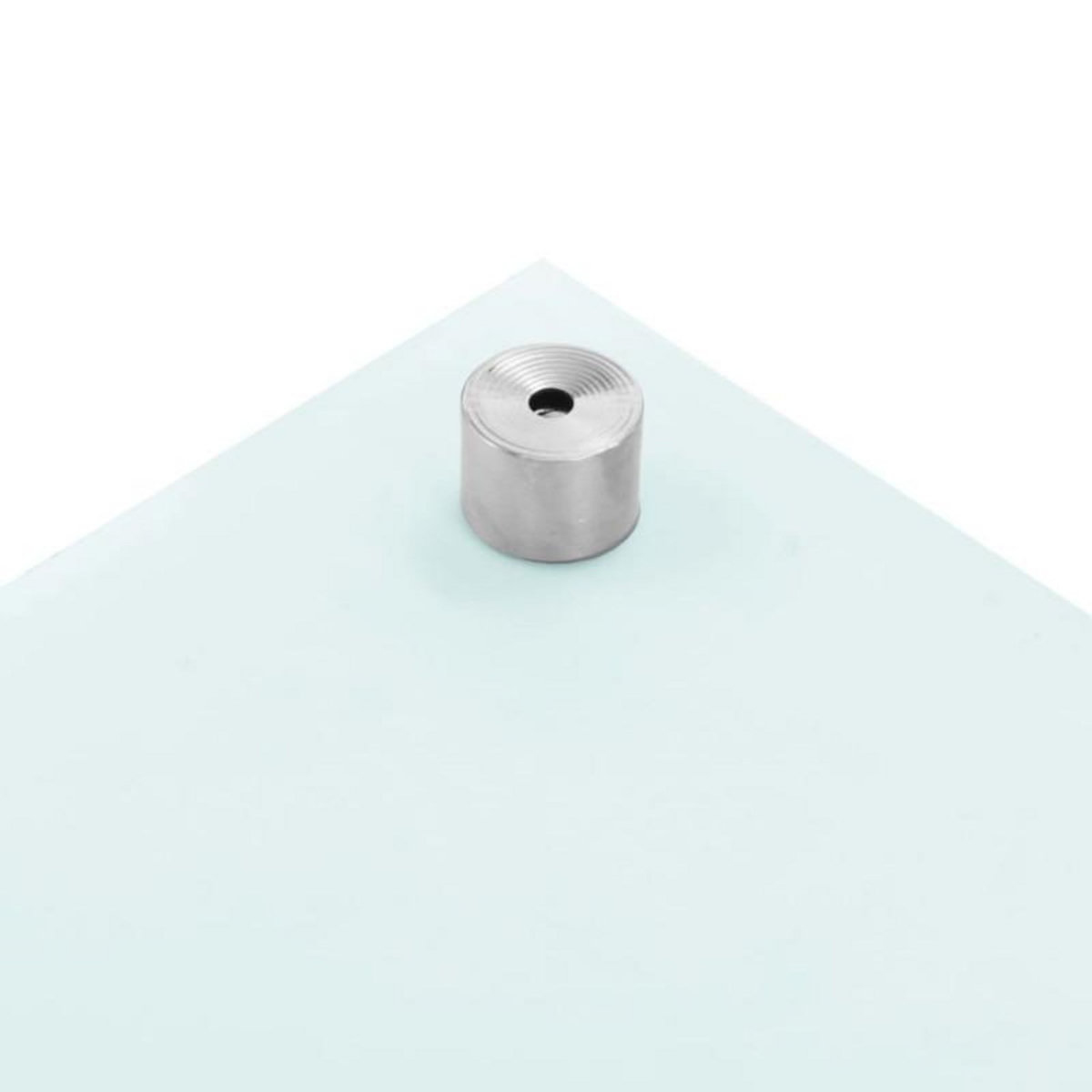 VIDAXL Dosseret de cuisine Blanc 90x50 cm Verre trempé