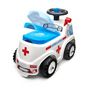 Voir la diapositive 2 : FALQUET Porteur ambulance avec assise ouvrante et volant directionnel avec klaxon
