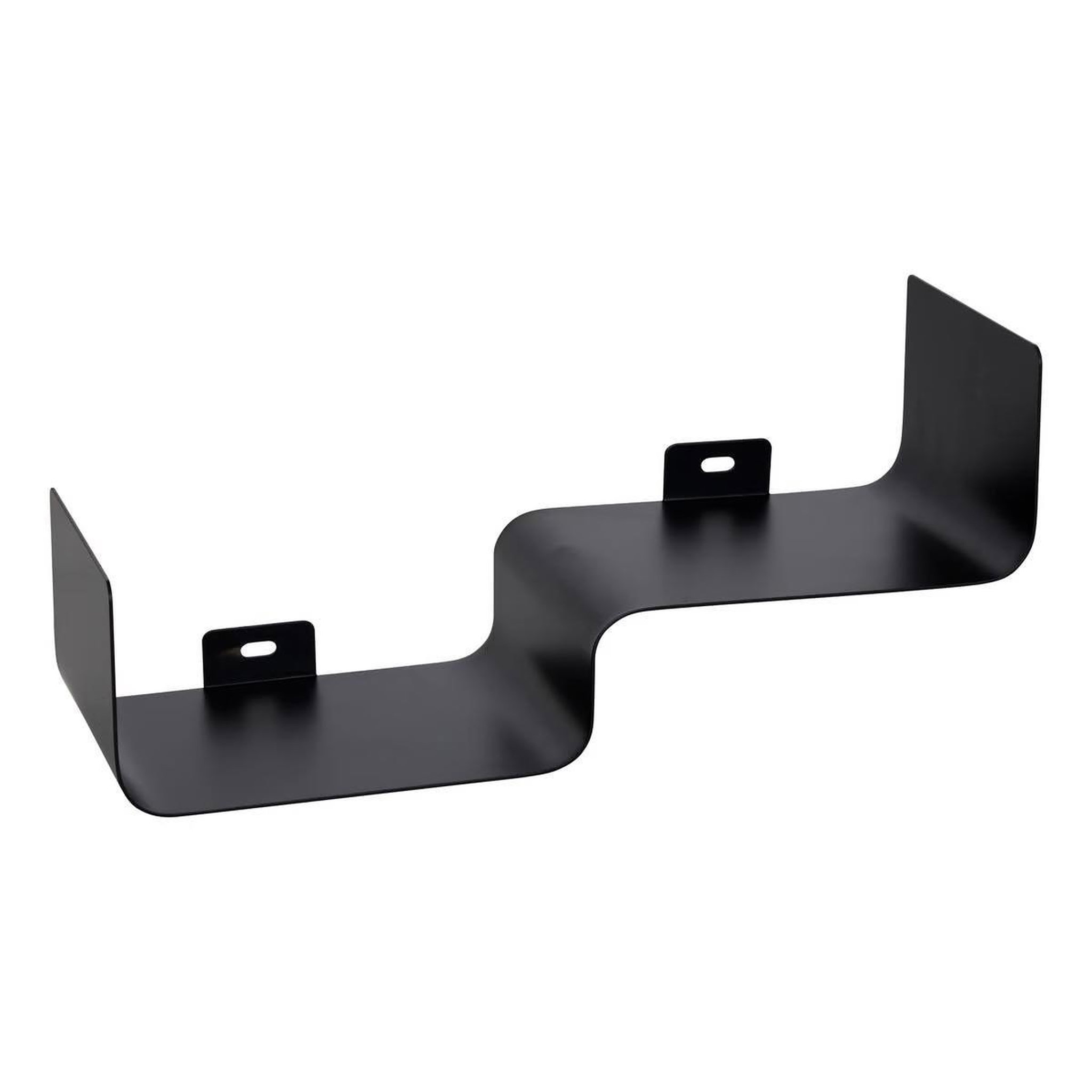 ATMOSPHERA Étagère murale 2 niveaux en métal  emilio  31cm noir