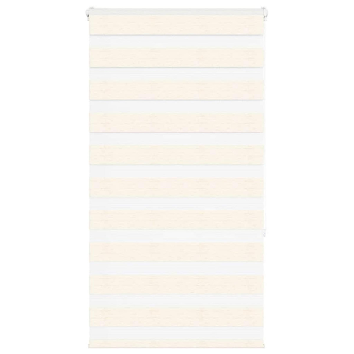 VIDAXL Store zebre beige marbre largeur du tissu 85,9 cm polyester