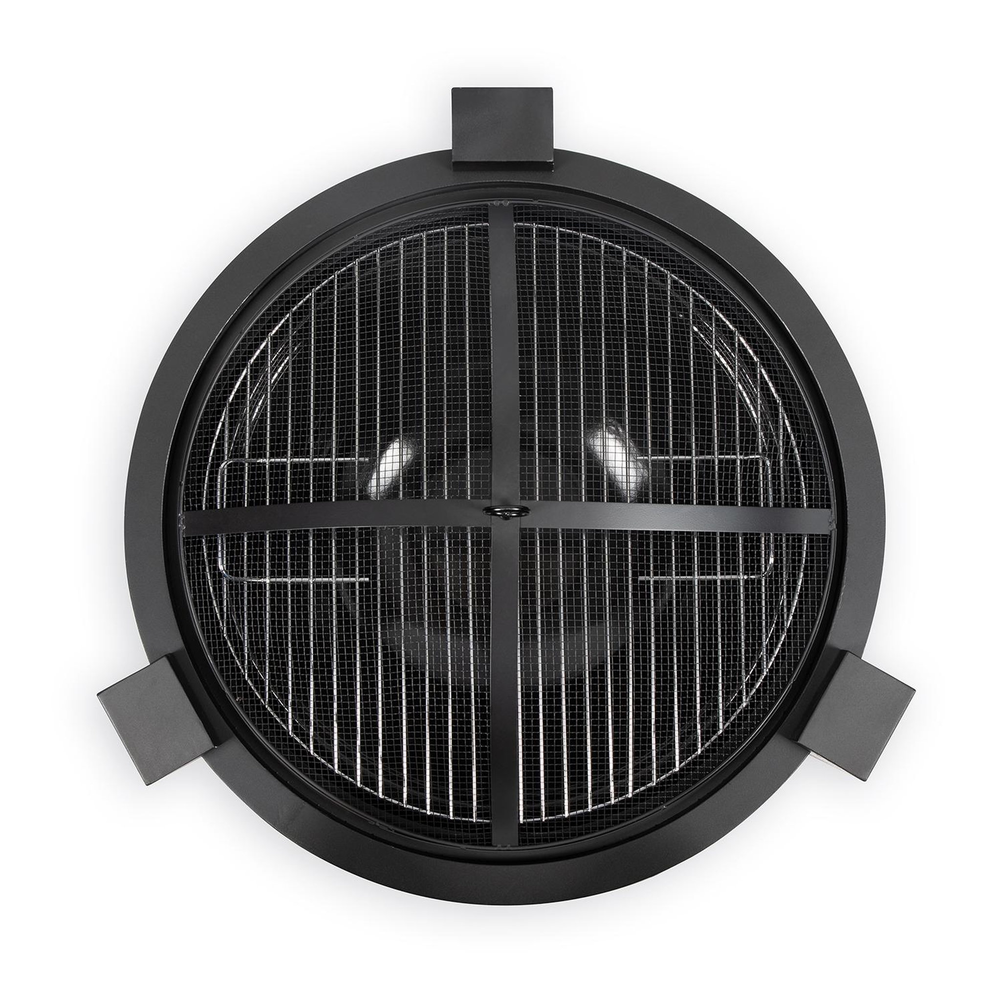 Voir la diapositive 3 : LIVOO Brasero au bois ou au charbon 47.5cm noir - doc286