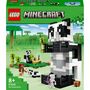 Voir la diapositive 1 : LEGO Minecraft 21245 Le refuge panda, Jouet de Maison Amovible, avec Figurines Animaux et Squelette
